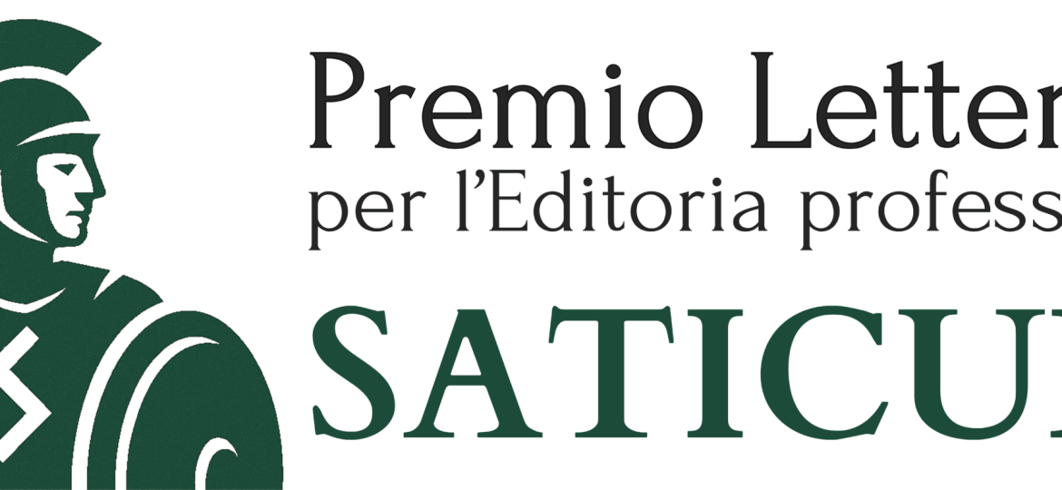 Logo del Premio Letterario SATICULA 2026 con figura di guerriero.