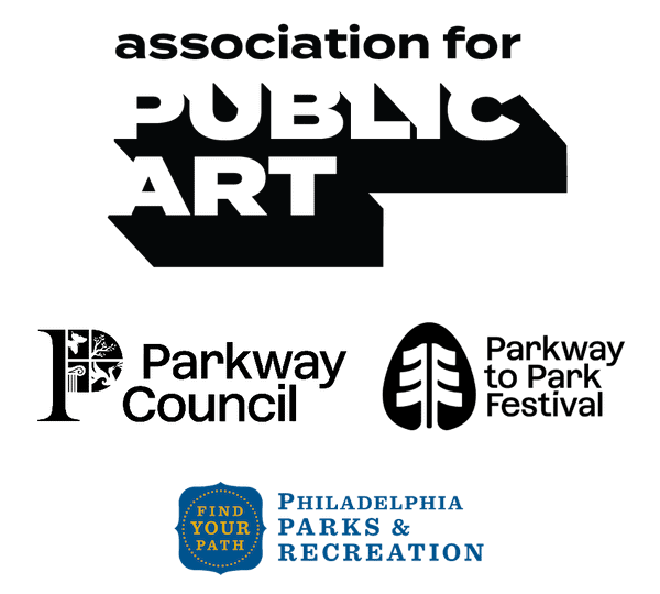 Loghi di associazioni artistiche e parchi di Philadelphia.